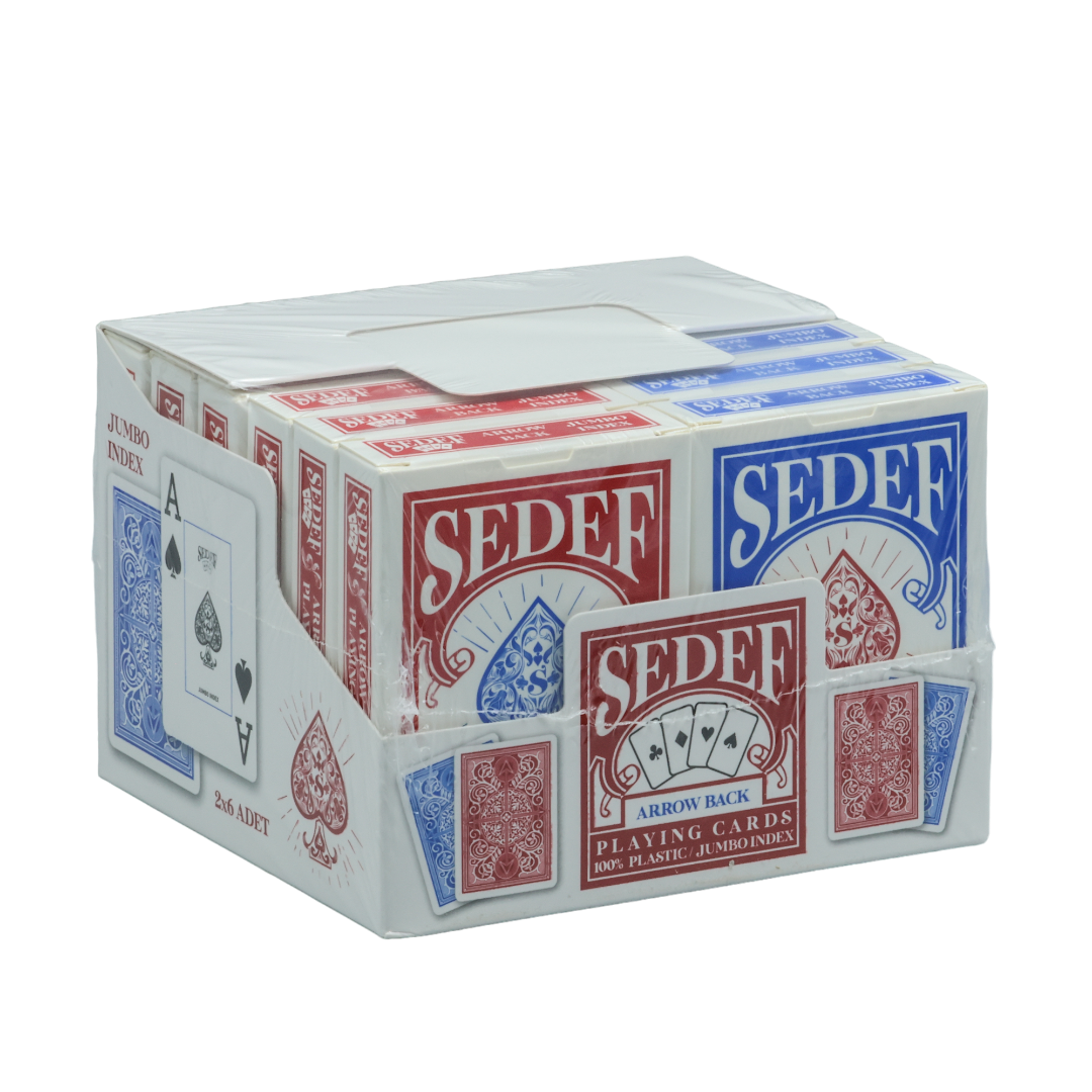 Sedef Poker Oyun Kağıdı ( Jumbo Index )