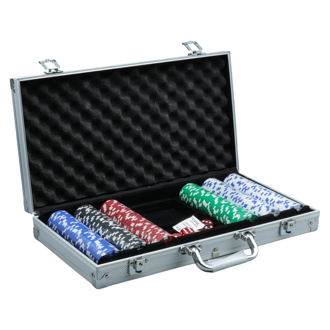 Çantalı Poker Fişi 300'Lü