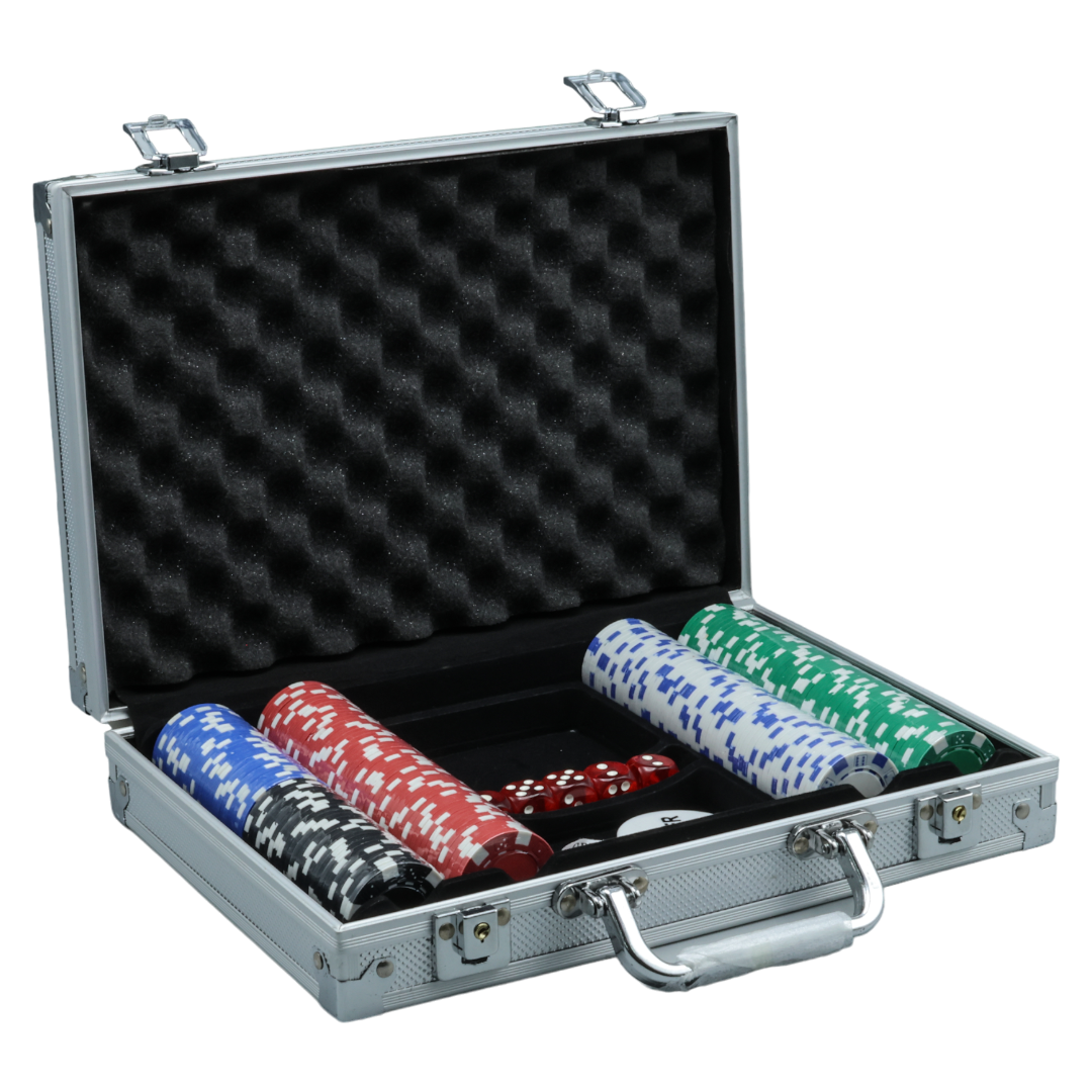 Çantalı Poker Fişi 200'Lü